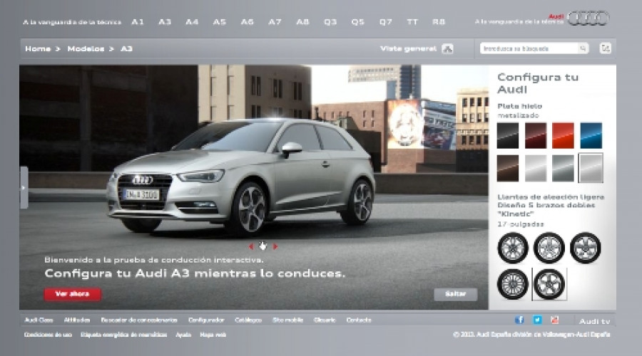 Audi a3 configurador b 7504