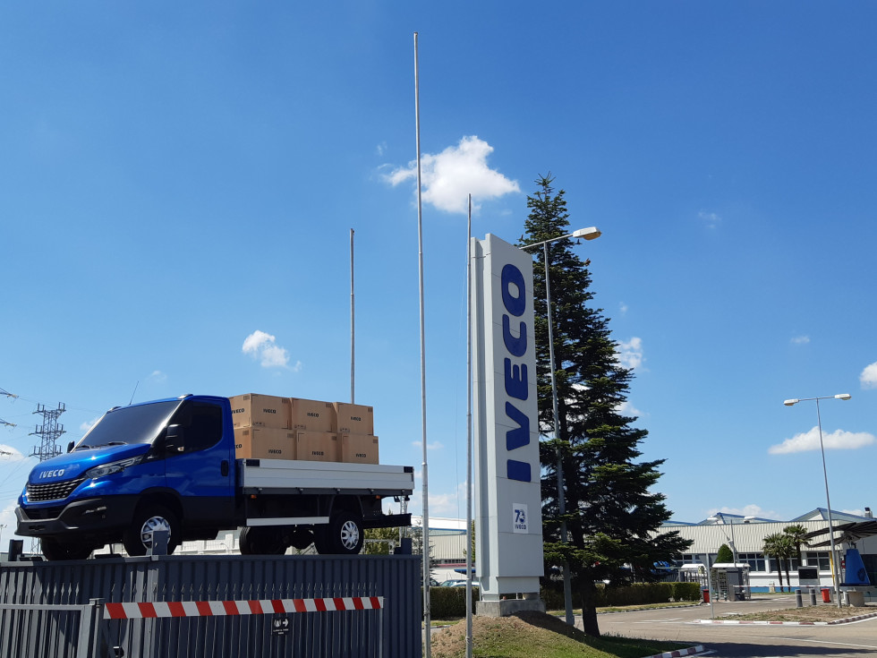 Fábrica IVECO Valladolid  entrada 2020