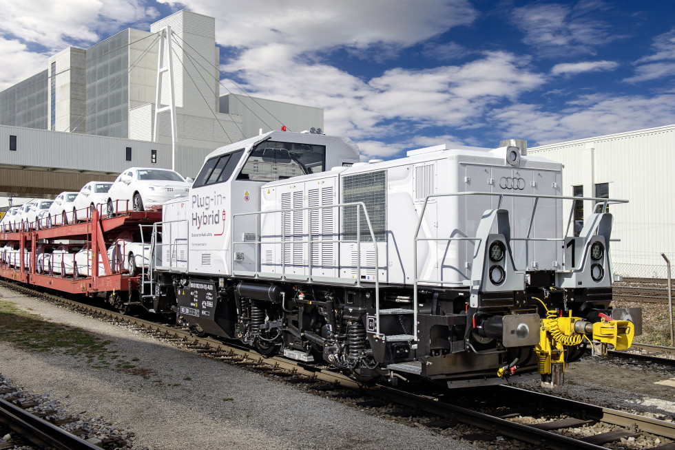 Nuevo tren de propulsion hibrida en Ingolstadt