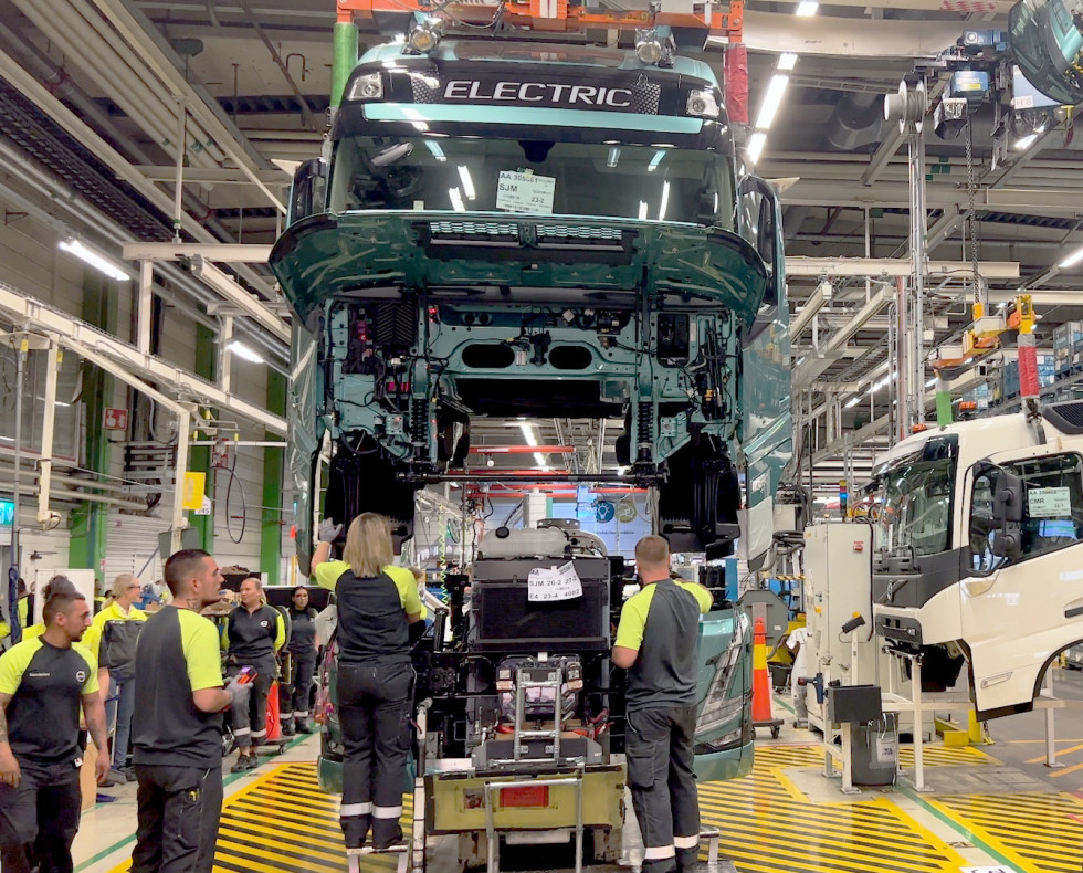 Volvo Trucks eléctrico producción