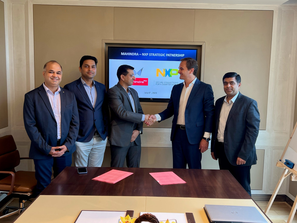 NXP and Mahindra sign MoU