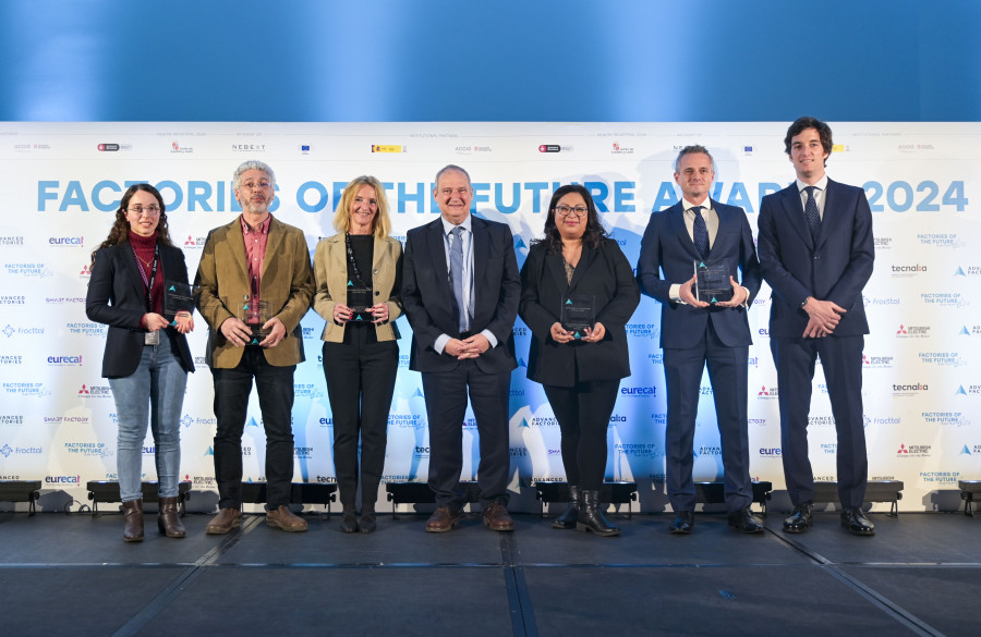 Los ganadores de la pasada edición de los Factories of the Future Awards de Advanced Factories