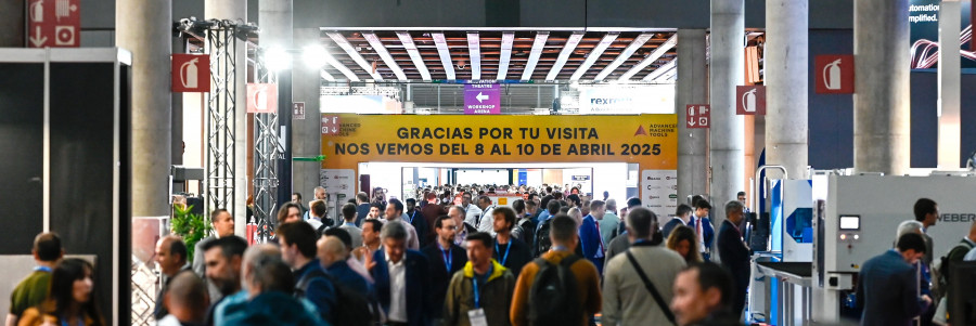 La feria de la máquina herramienta de Barcelona, AMT 2025, celebrará su segunda edición del 8 al 10 de abril