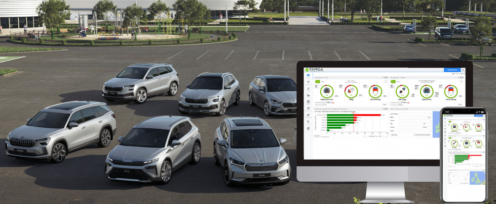 Targa Telematics Skoda Range